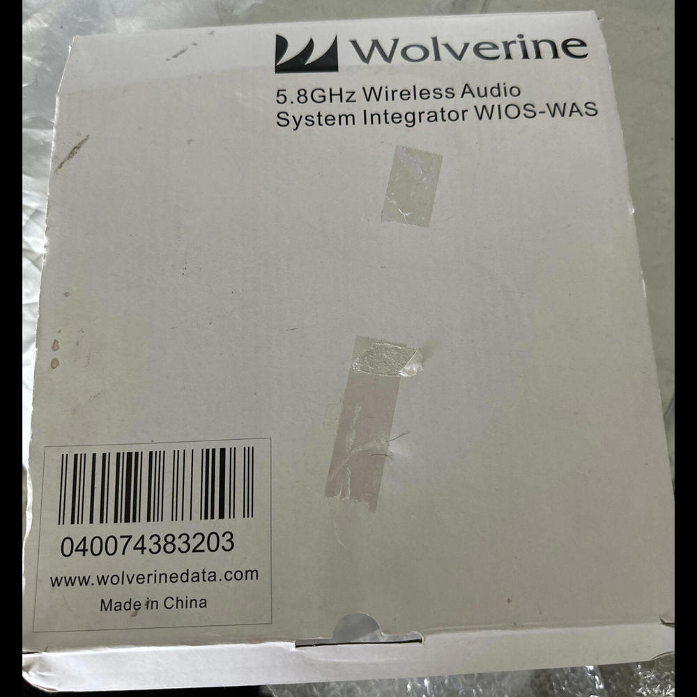 BLUETOOTH 2 IN 1 AUDIO TRANS & RECEIVER, AUDIO VISUAL   Wolverine 5.8GHz
